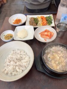 セビョクジプのプルコギ定食
