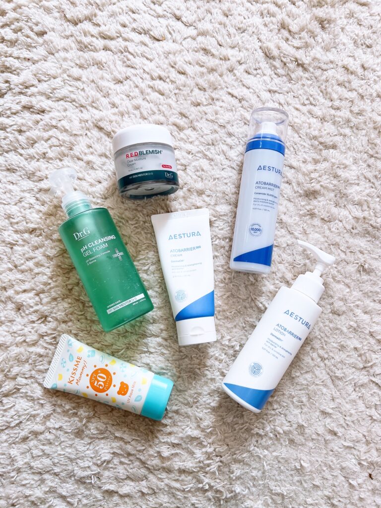 リピートしている敏感肌コスメたち