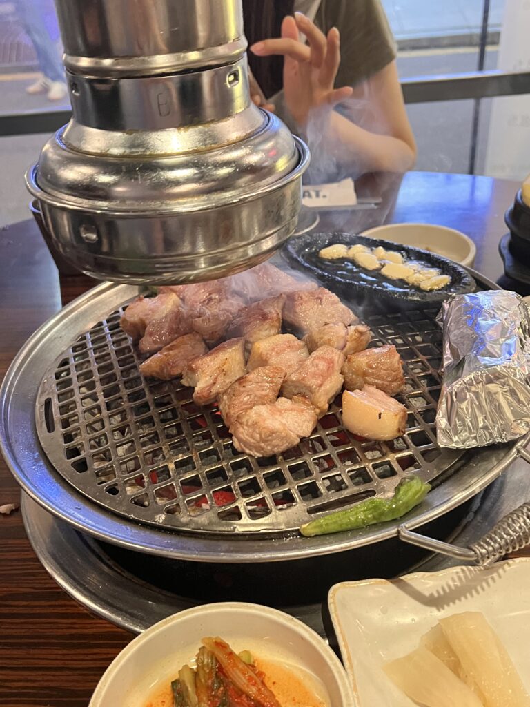 東莱鄭 宣陵直営店のお肉